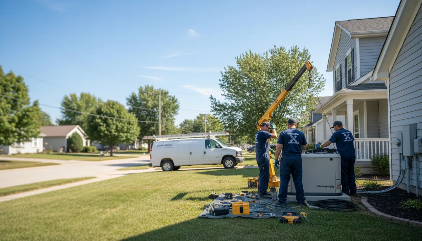 Generator Installation in Divernon, IL near me